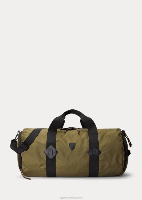 bolsa de lona 02RH2555 hombres Ralph Lauren aceituna