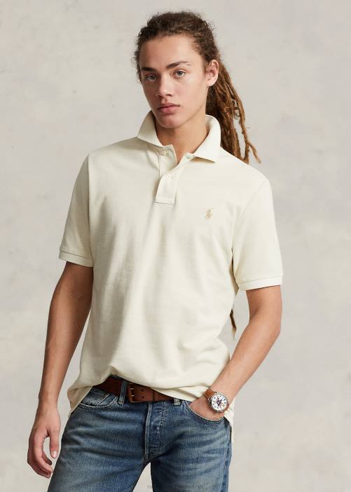 polo de origen rl 02RH1008 hombres Ralph Lauren natural