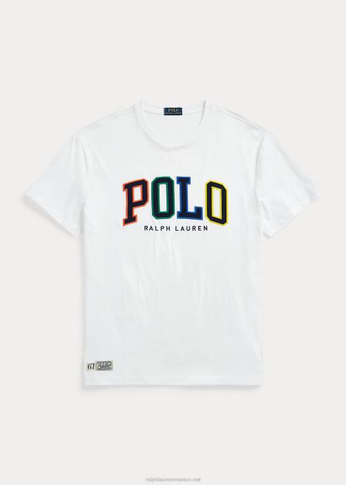 playera con logo 02RH1344 hombres Ralph Lauren blanco