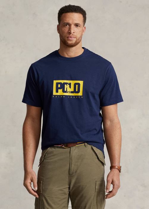 playera con logo 02RH1624 hombres Ralph Lauren marina de crucero