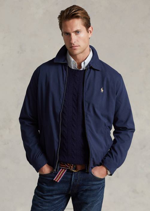 chaqueta bi-swing 02RH284 hombres Ralph Lauren azul marino refinado