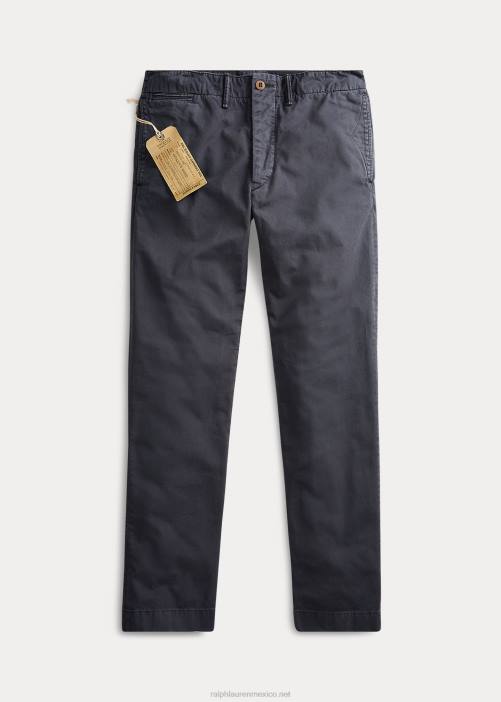 pantalón chino oficial 02RH8689 hombres Ralph Lauren Armada