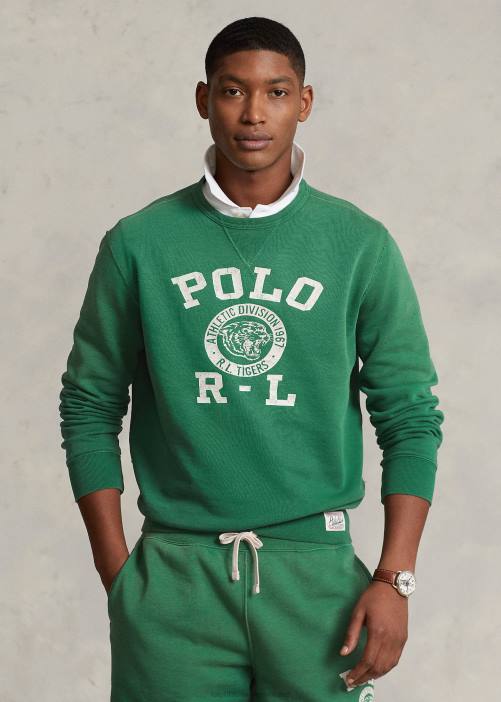 sudadera con logo 02RH1028 hombres Ralph Lauren verano verde