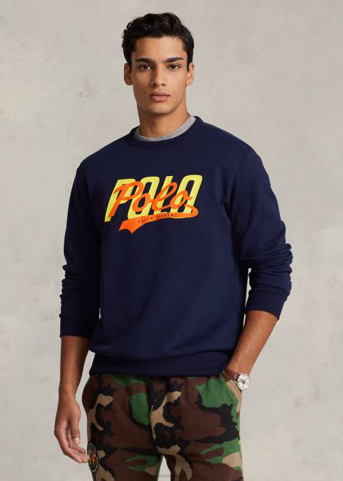 sudadera con logo 02RH1185 hombres Ralph Lauren marina de crucero