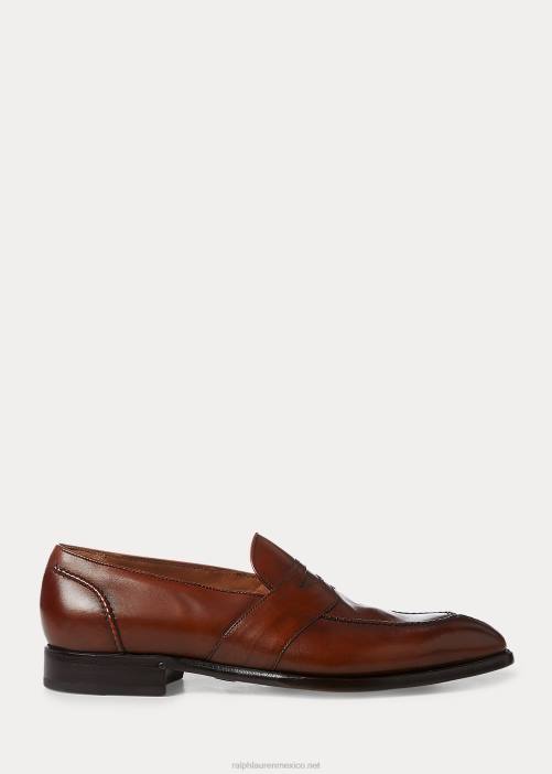 mocasines meegan penny 02RH2156 hombres Ralph Lauren broncearse