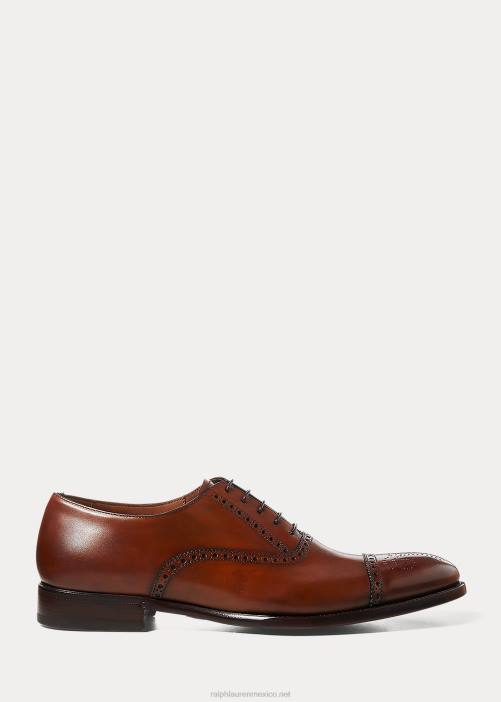 zapato denver con puntera 02RH8735 hombres Ralph Lauren broncearse