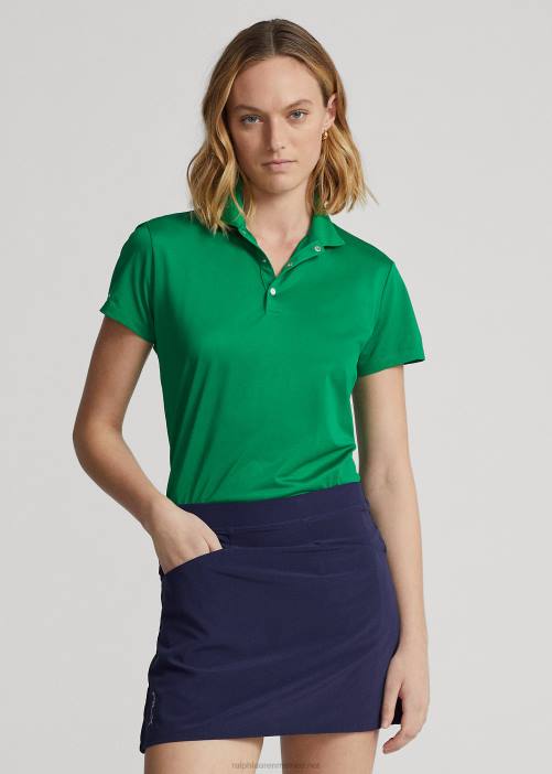 polo de piqué 02RH3708 mujer Ralph Lauren crucero verde