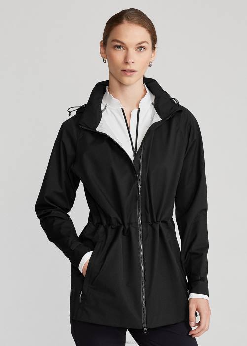 chaqueta repelente al agua 02RH3758 mujer Ralph Lauren negro