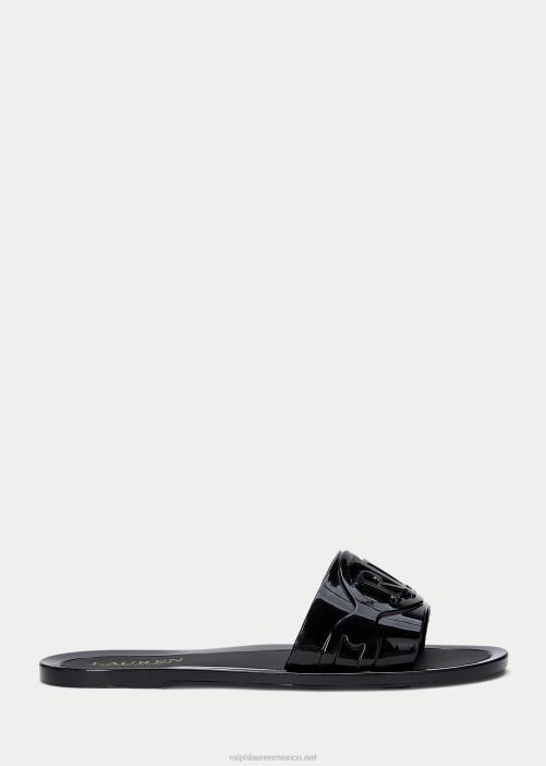 sandalias alegría jalea 02RH4994 mujer Ralph Lauren negro