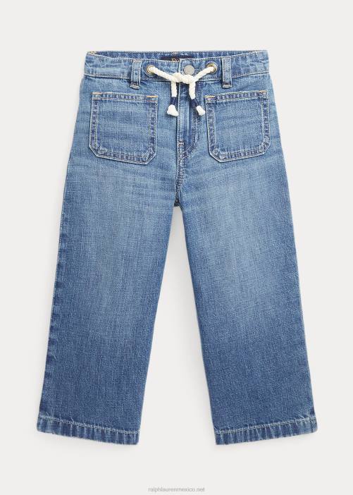 jeans capri anchos 02RH7437 niños Ralph Lauren lavado kraz