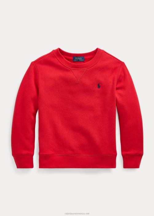 sudadera polar 02RH5929 niños Ralph Lauren rl2000 rojo