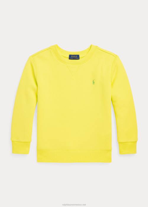 sudadera polar 02RH5932 niños Ralph Lauren láser amarillo